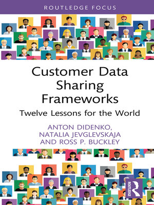 cover image of Customer Data Sharing Frameworks